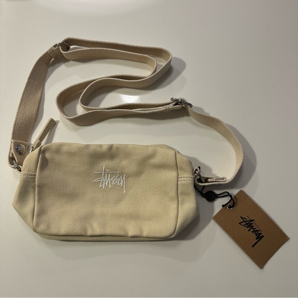 Stüssy canvas side pouch